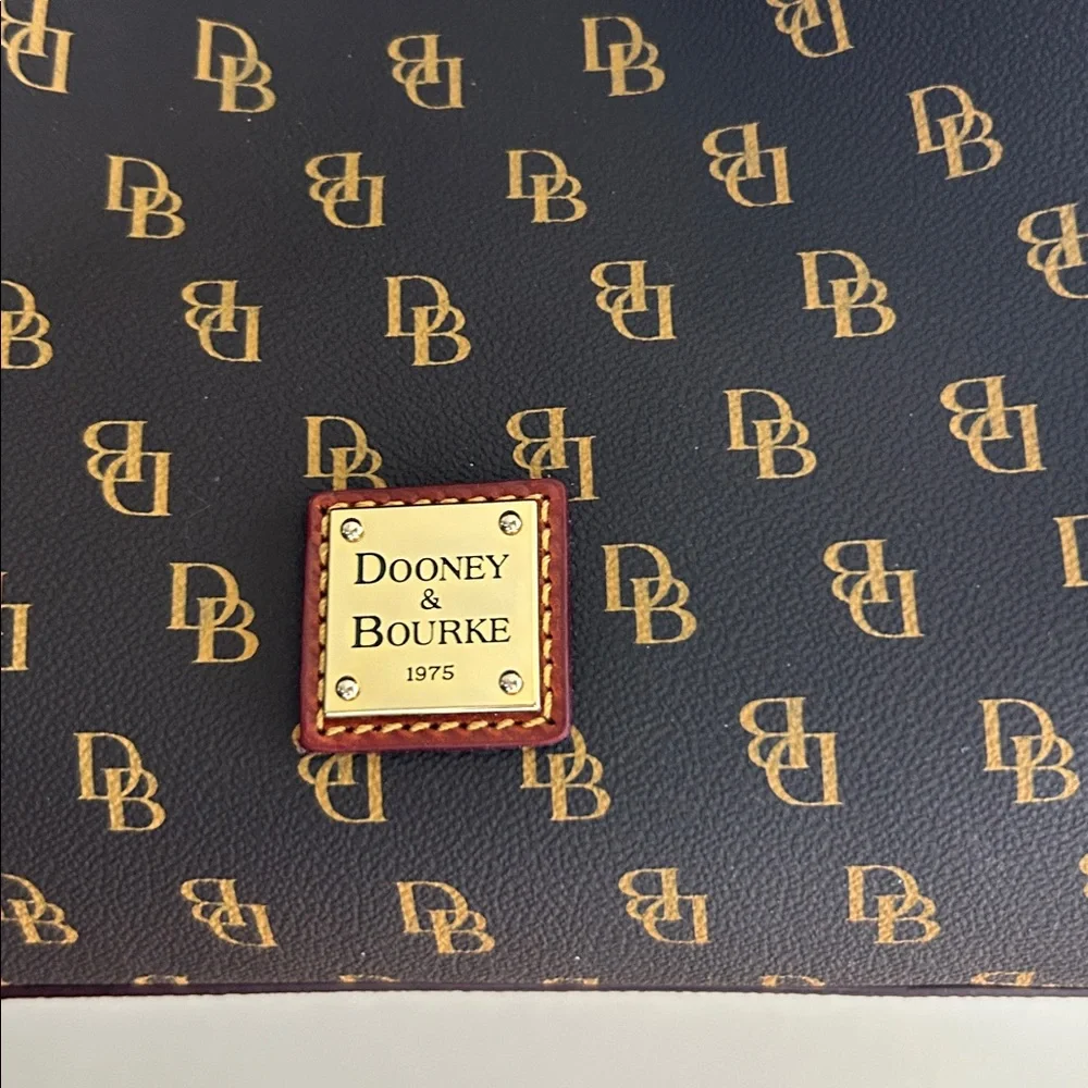 Dooney & Bourke Gretta Brenna Satchel in Brown Tmoro